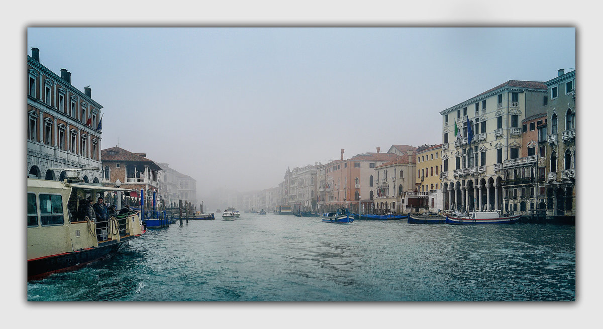 Зимняя Венеция и туман. - Алла ************