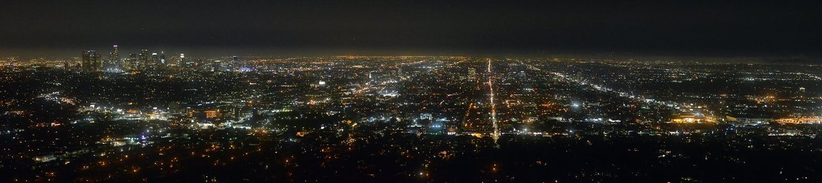 Панорама Лос-Анджелеса - Ирина Зайцева
