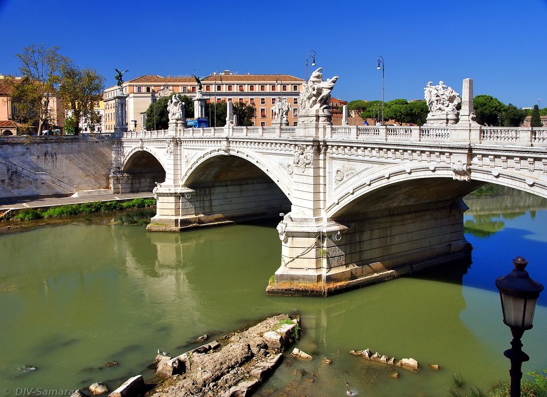 Мост Виктора Эммануила II в Риме - Денис Кораблёв