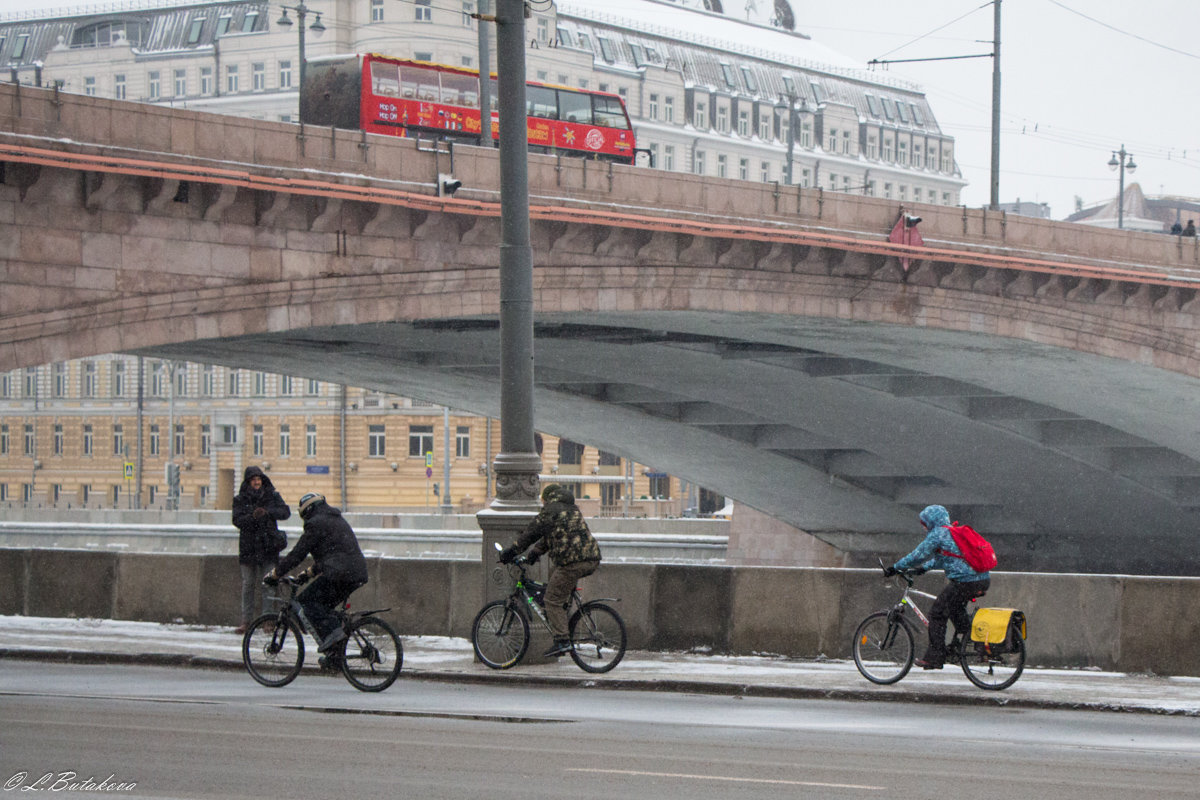 Велозаезд в Москве - Любовь Бутакова