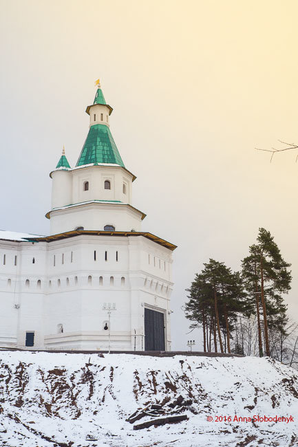 Башня Воскресенского Новоиерусали́мского монасты́ря - Анна Слободенюк