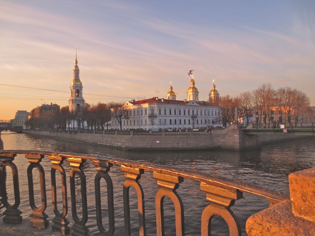 Коломна Петербург осень Никольский собор