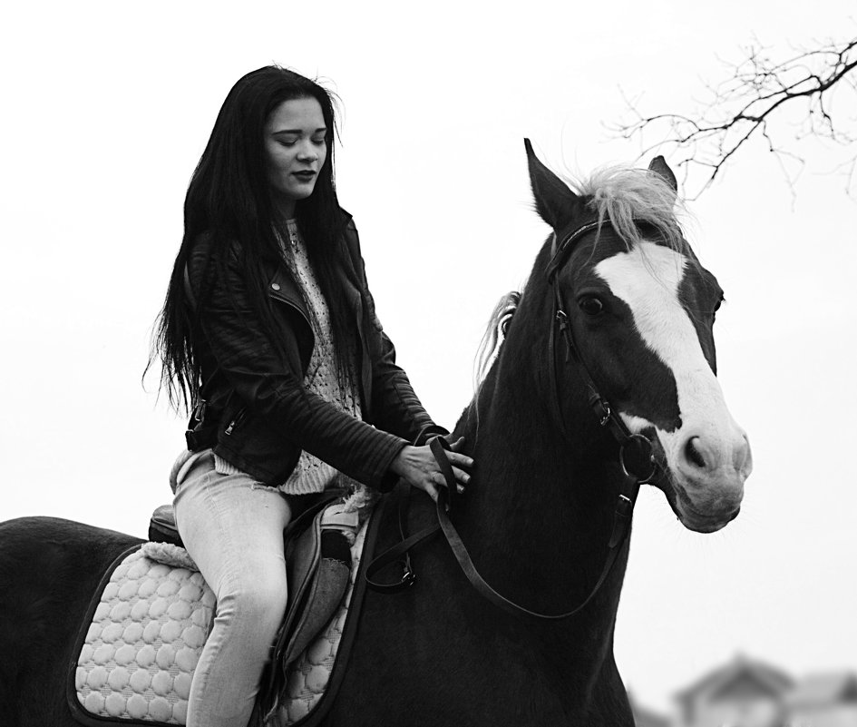 Фото с лошадкой - Ольга Сусанова