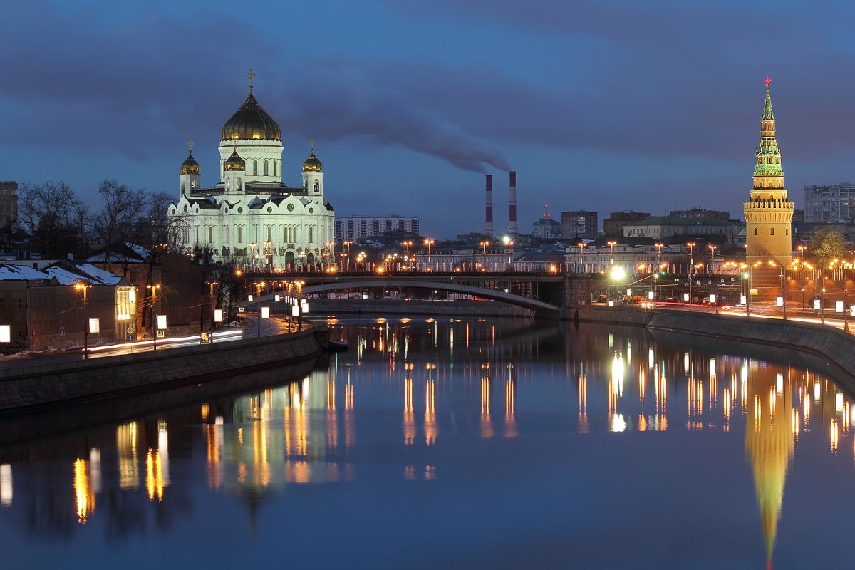 Москва вечерняя - Надежда Сафронова