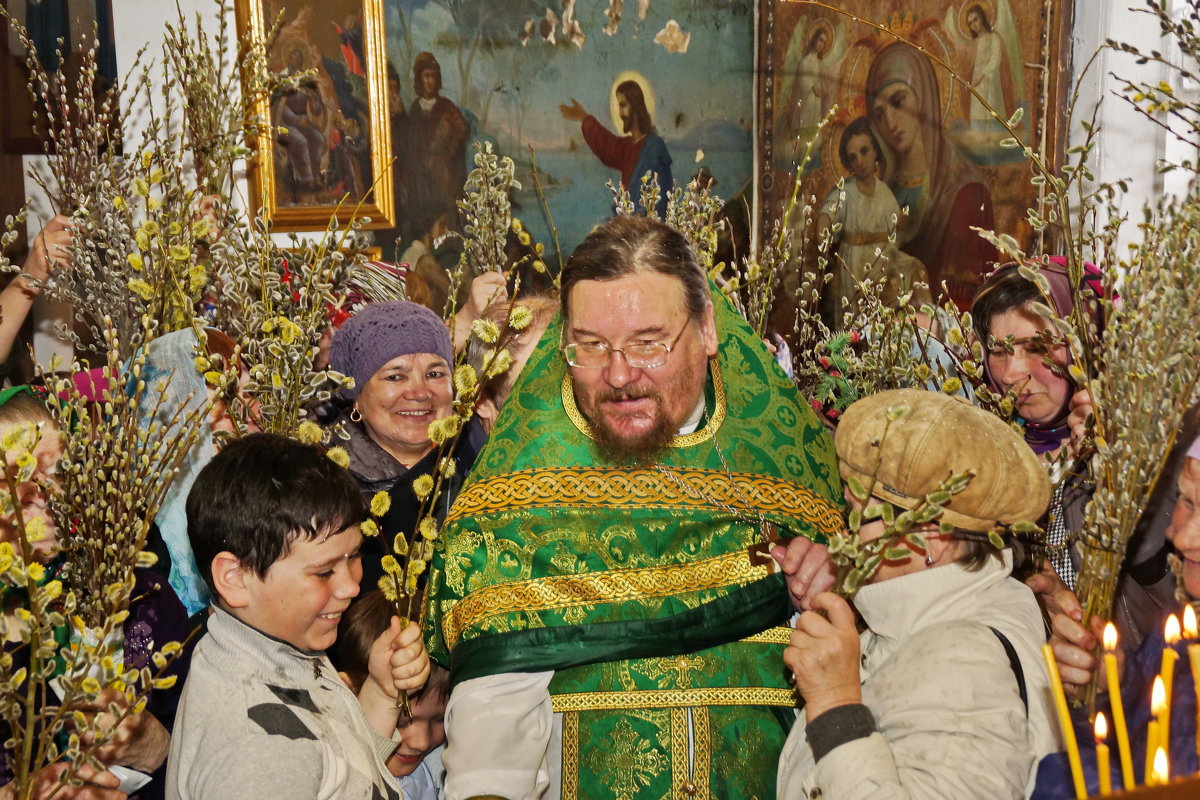 Вербное воскресенье в Ильинском - Валерий Симонов