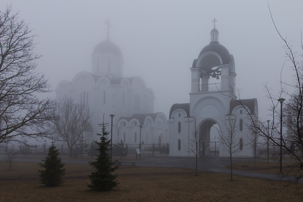 Церковь в тумане - Marina Karaseva