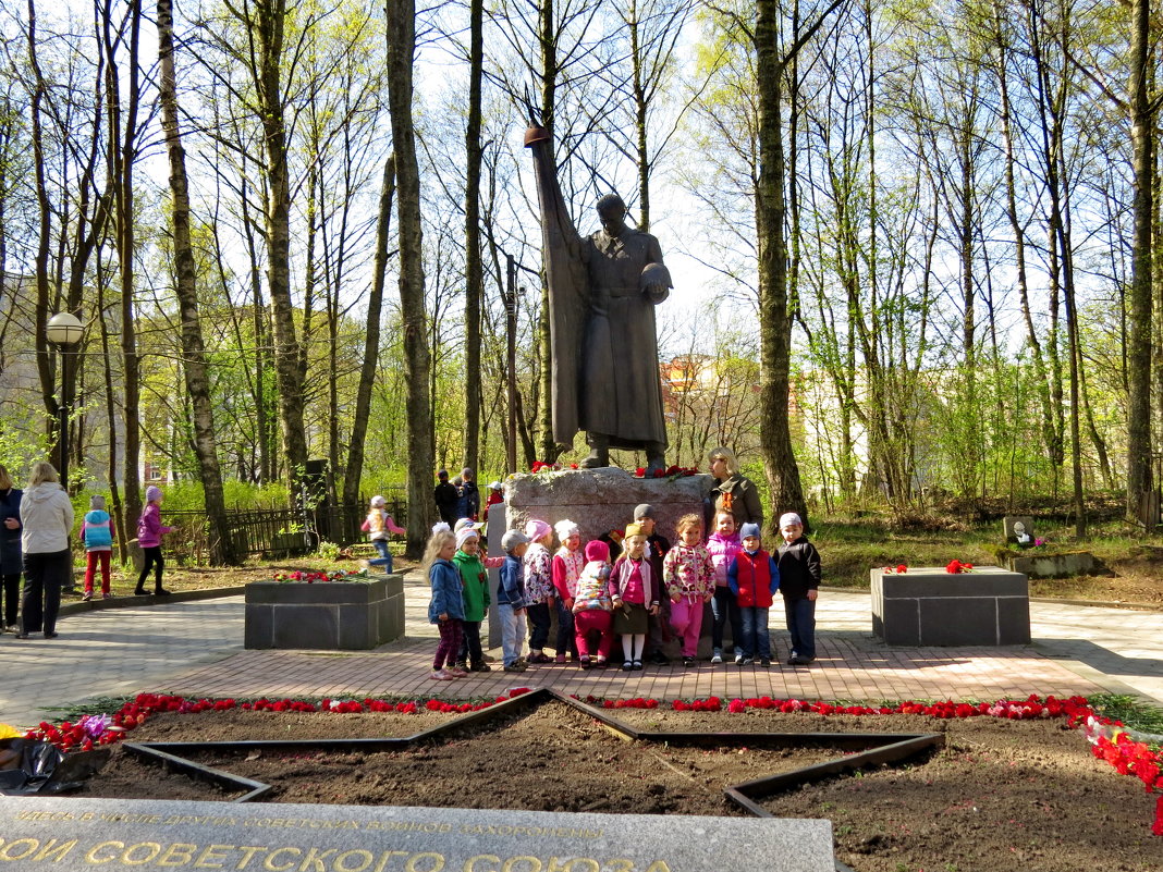Памятник советским воинам на мемориальном кладбище Южное - Светлана Петошина