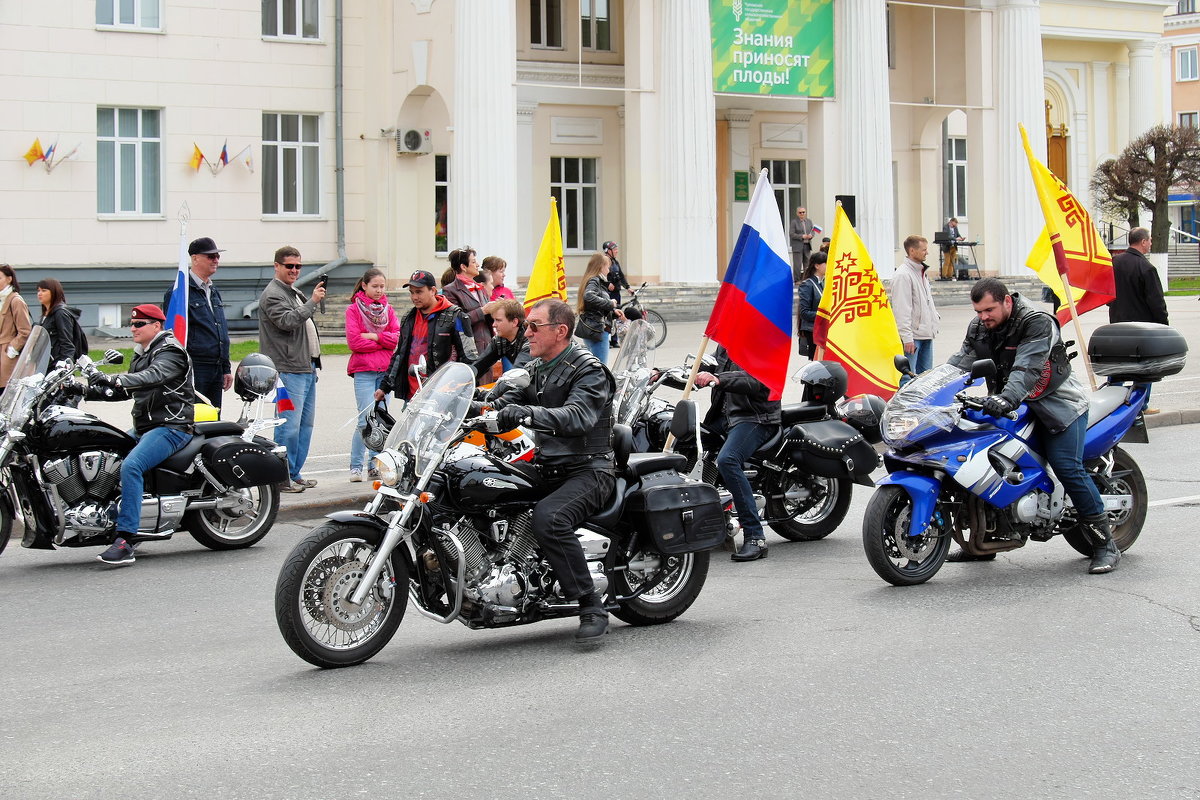 Ночные Волки в Чебоксарах - Валерий Шибаев