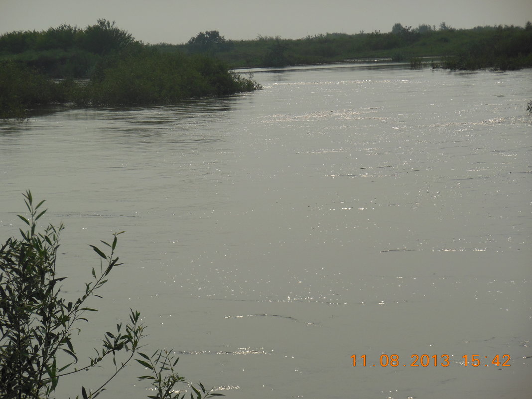река бурлит после наводнения в августе 13 года - игорь 