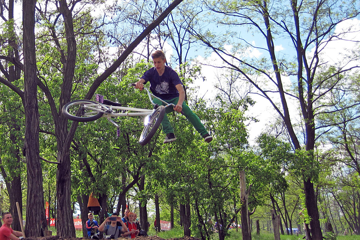 Тренировка по Dirt Jumping - Lukum 