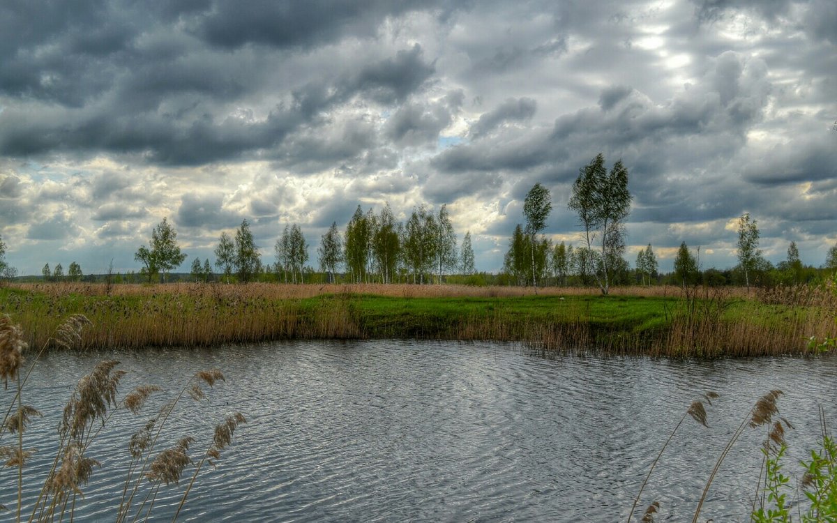 Облака над озером - Милешкин Владимир Алексеевич 