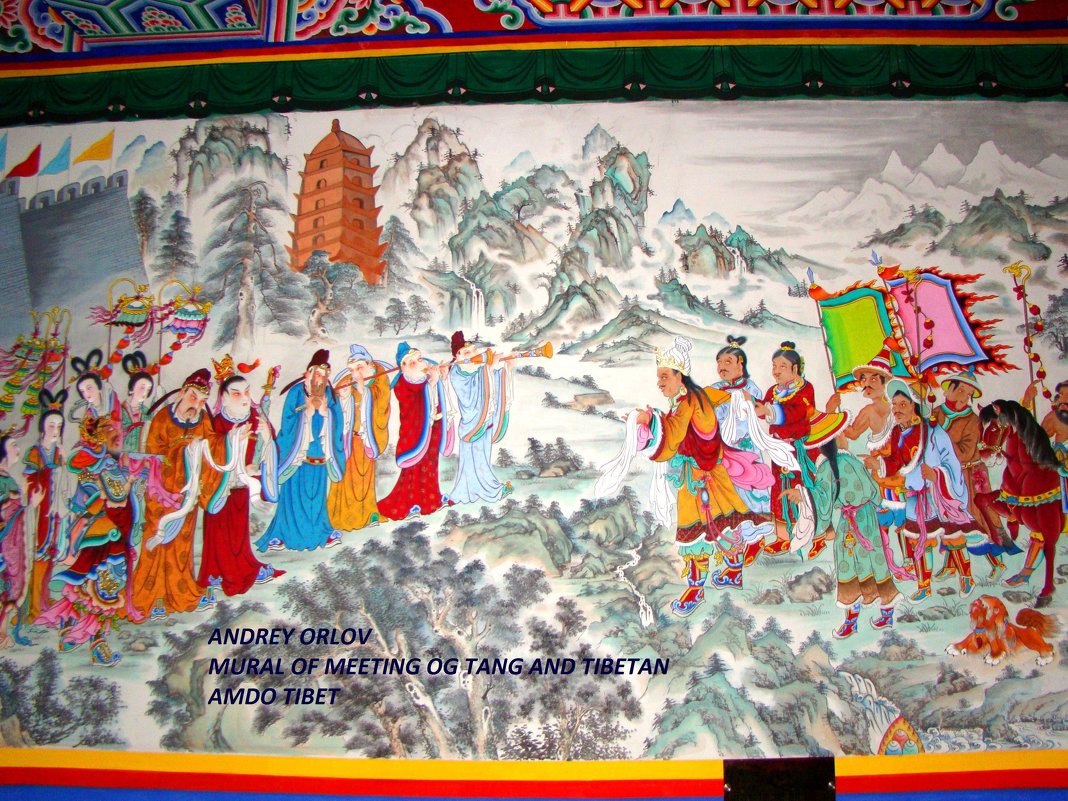 Mural of Tibet - Andrey 