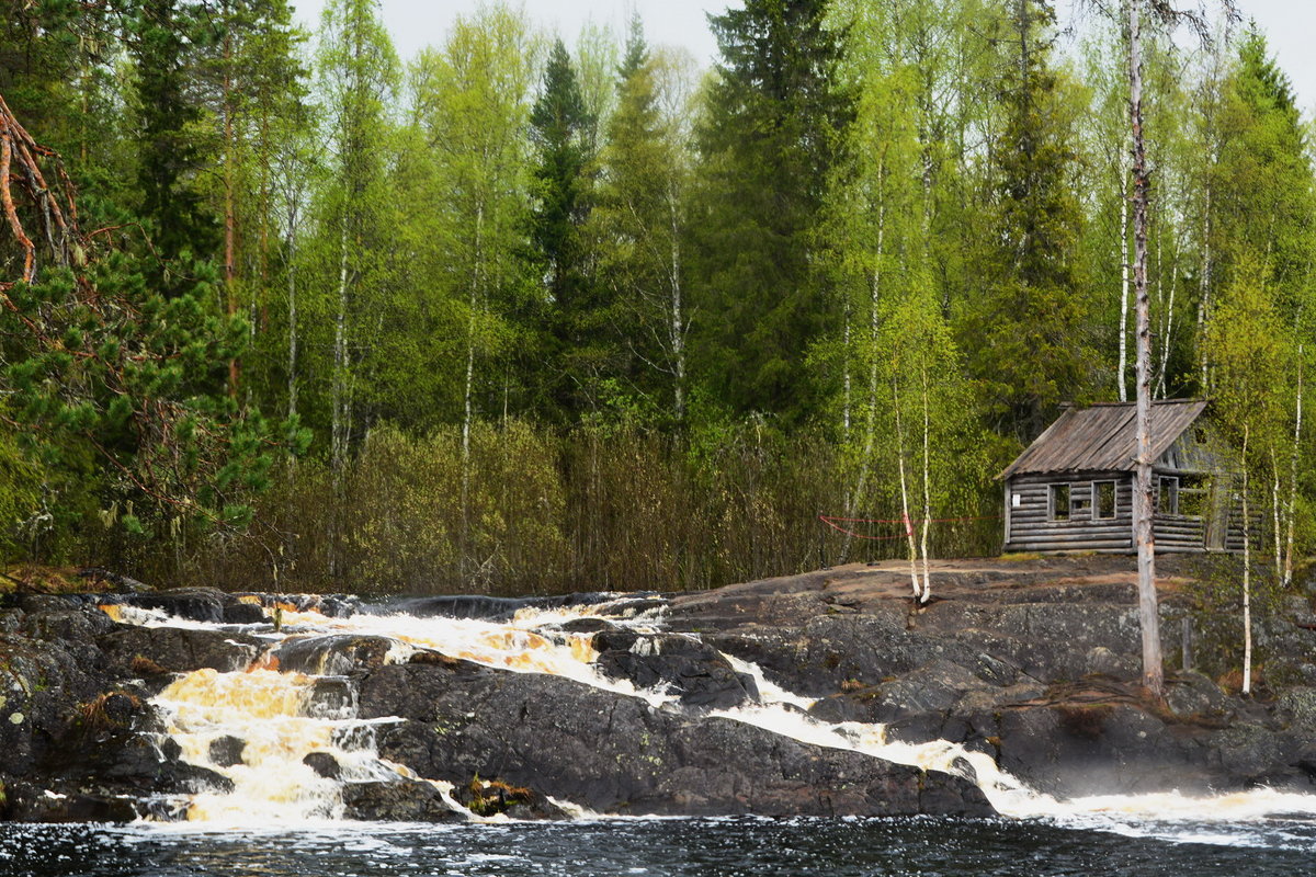 Водопады Ахвенкоски экотропа