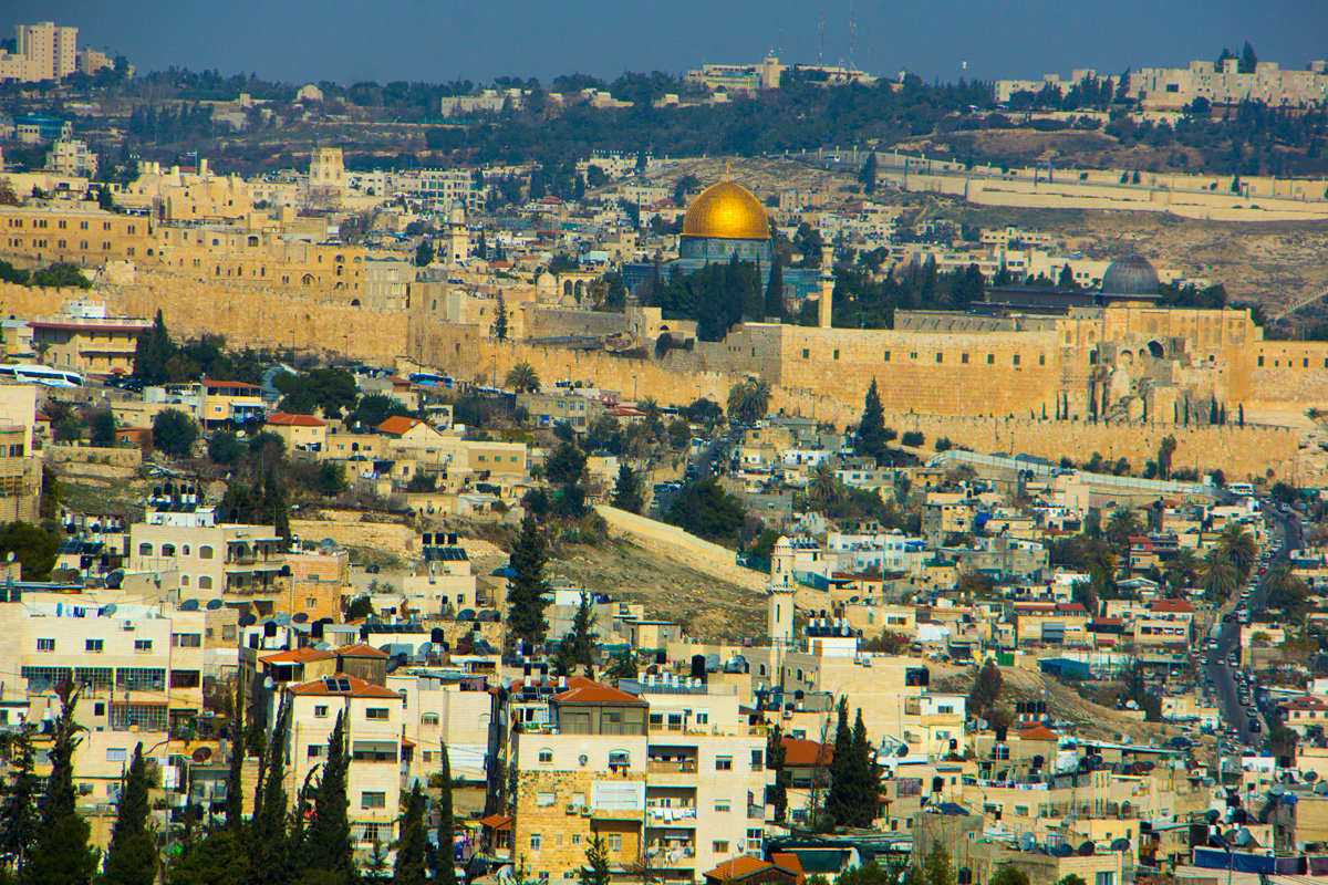 Иерусалим, вид на Старый Город. - Игорь Герман