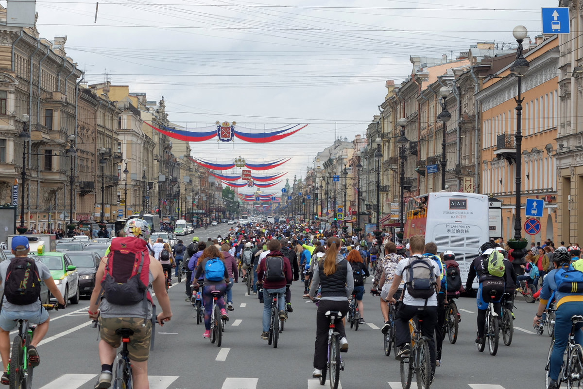 Велопарад Санкт-Петербург - tipchik 