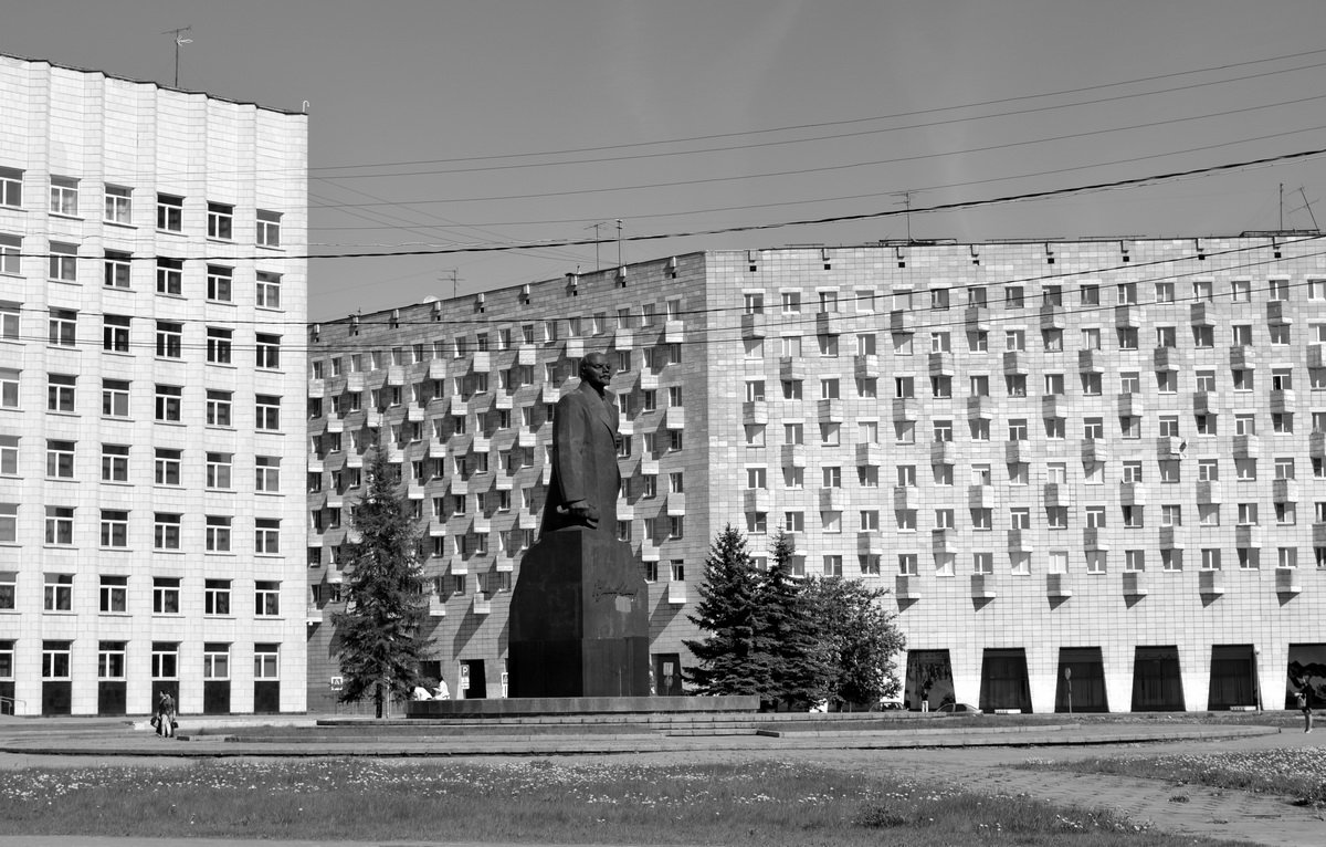 Площадь в Архангельске - Марина Никулина