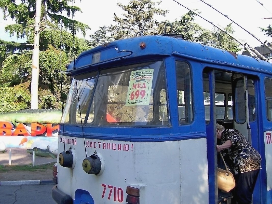 Старый тролейбус - Владимир 