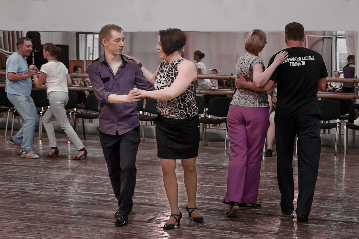 Урок танцев. - Lidiya Gaskarova