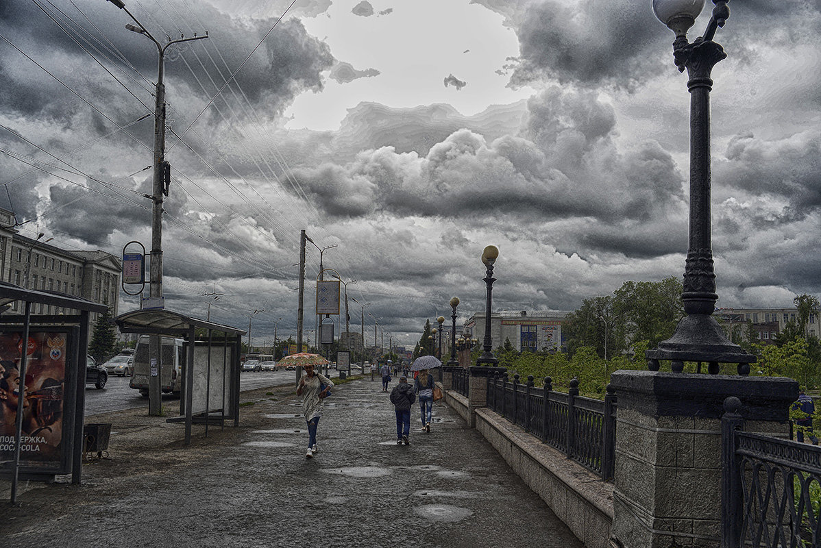 В городе дождь - Валерий Кабаков