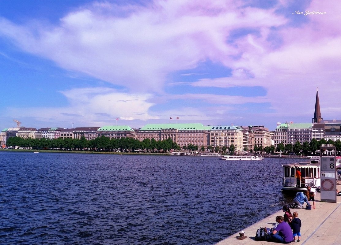 Hamburg. Alster - Nina Yudicheva