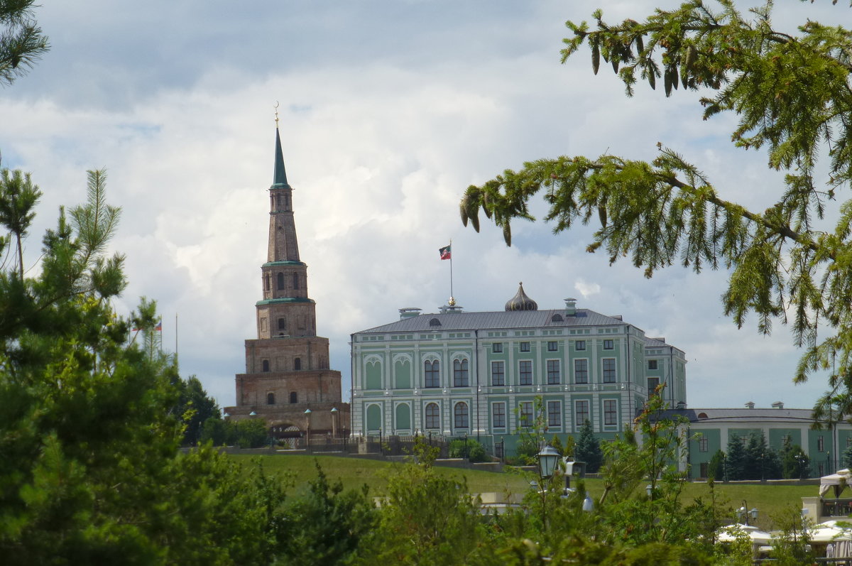 Вид на Казанский Кремль - Наиля 