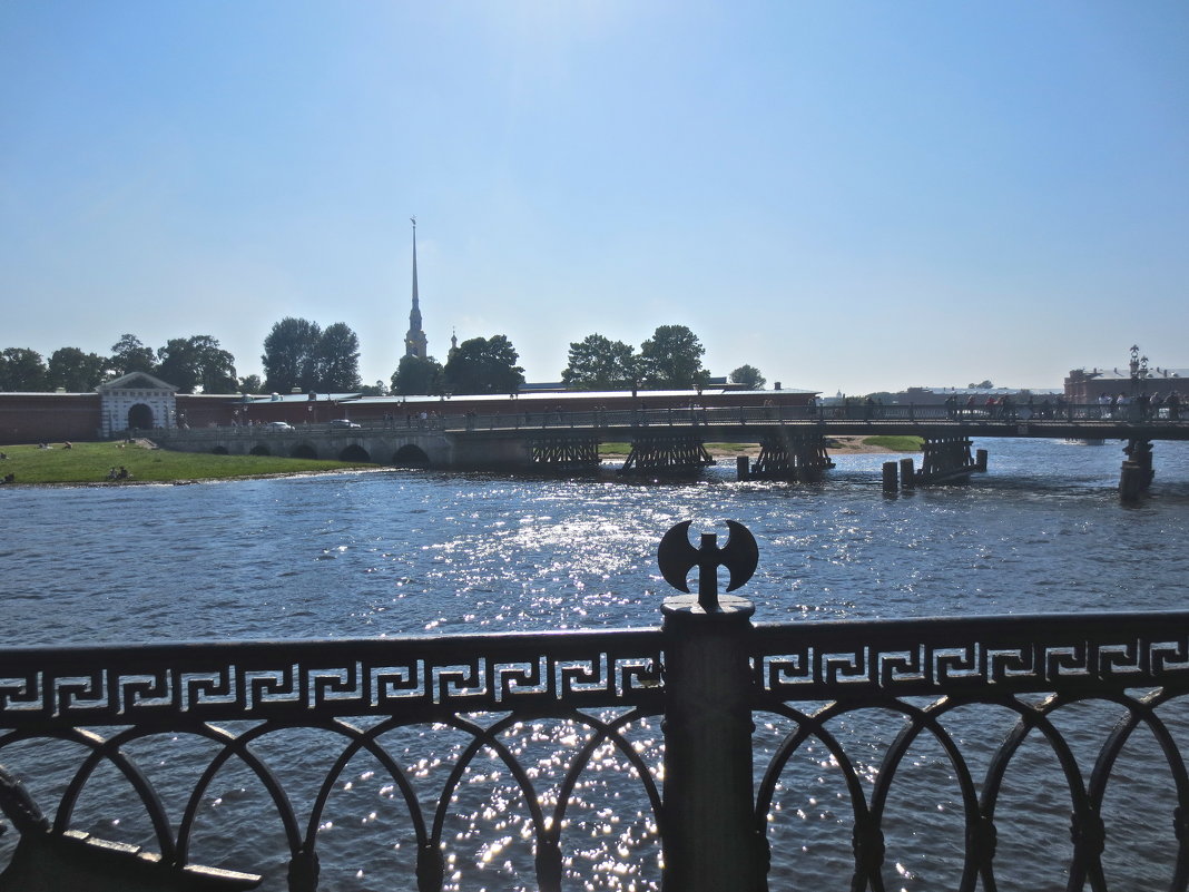 Петропавловская крепость с Иоанновского моста - Елена 