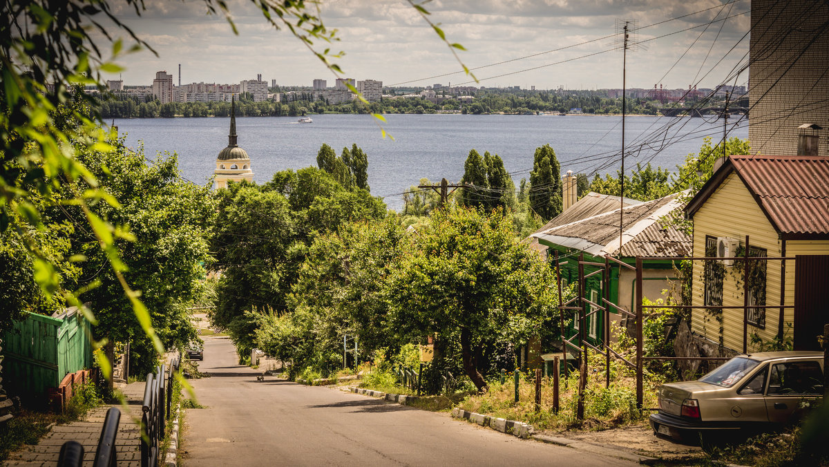 Городские зарисовки. Спуск к Адмиралтейской площади. - Виктория 