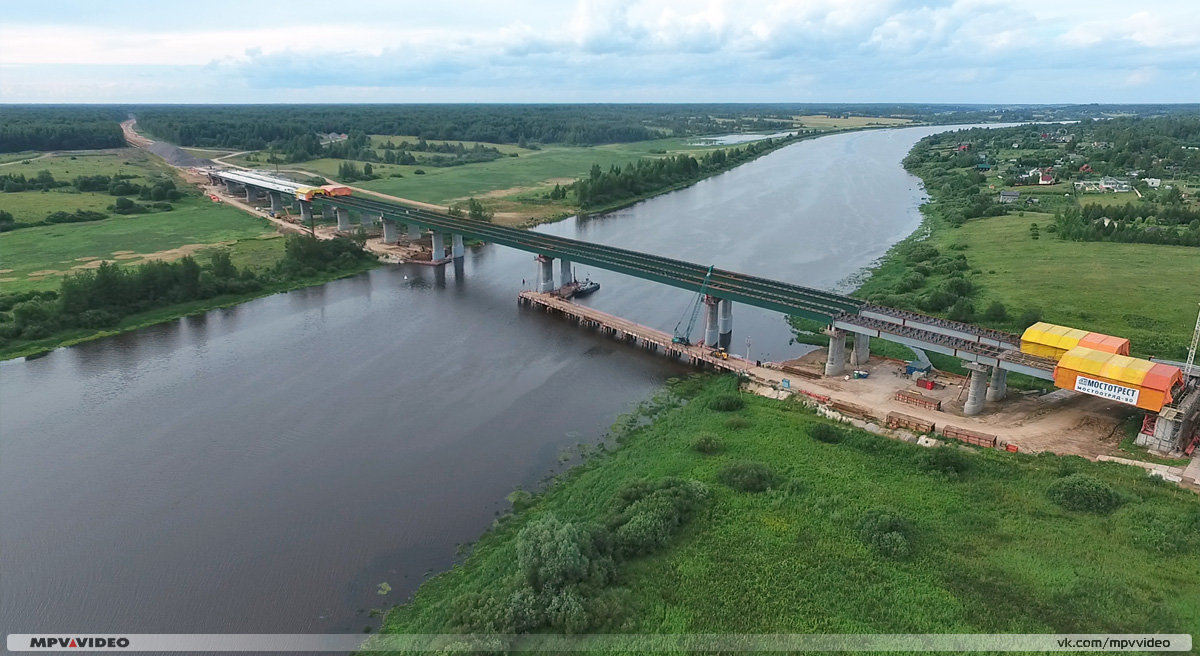 Новый мост через Волхов. М-11 СПАД - Павел Москалёв