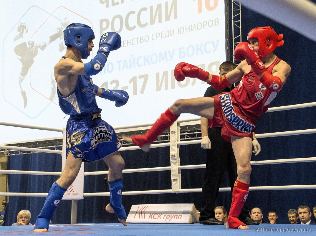 Тайский бокс среди юниоров - Светлана Яковлева