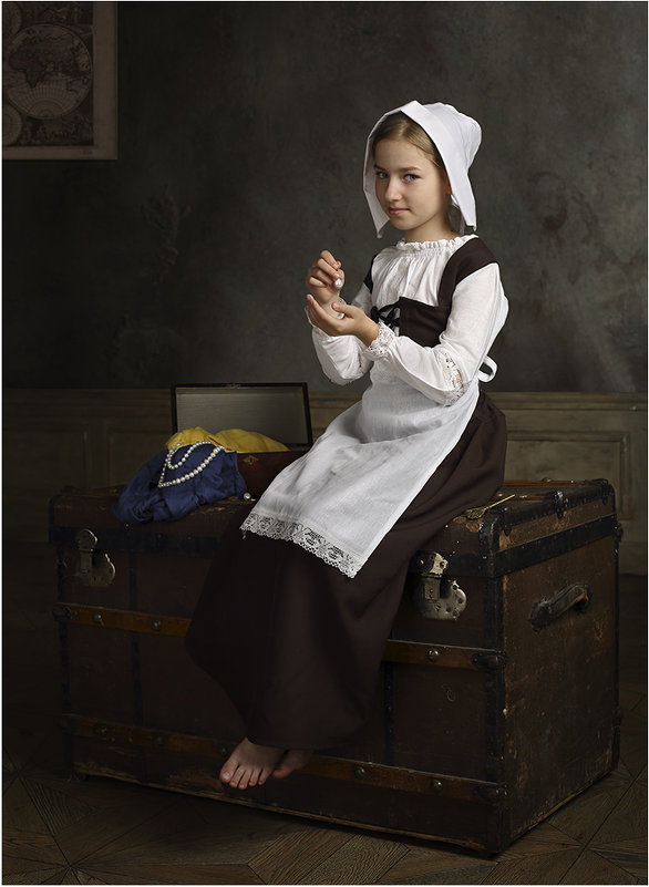 Девушка с жемчужной сережкой, или дочь Вермеера - Виктория Иванова