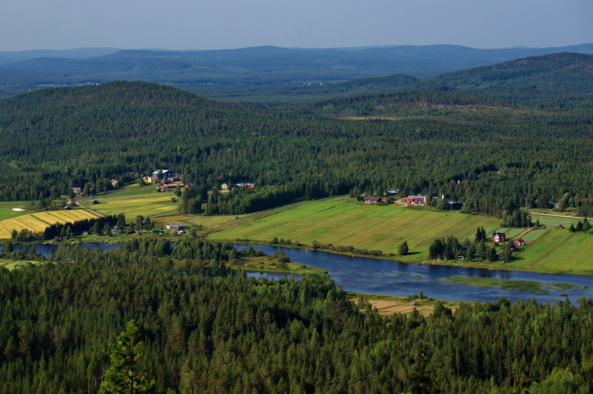 Вид с горы Аваасакса Финляндия - Валентина Папилова