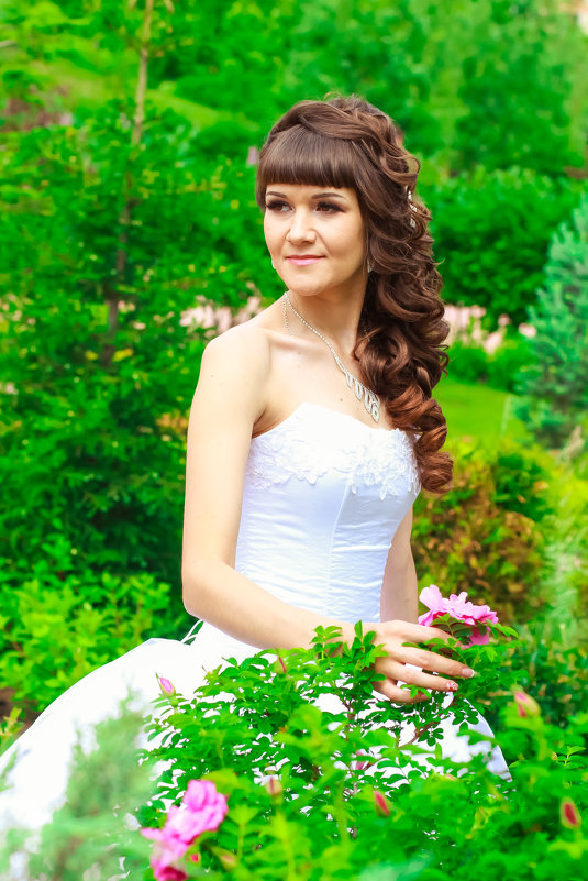 невеста в парке - Екатерина Беникаускене