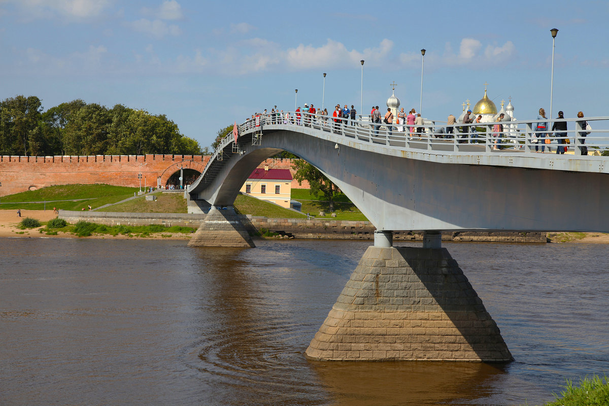 Мост через Волхов. Новгород - Наталья 