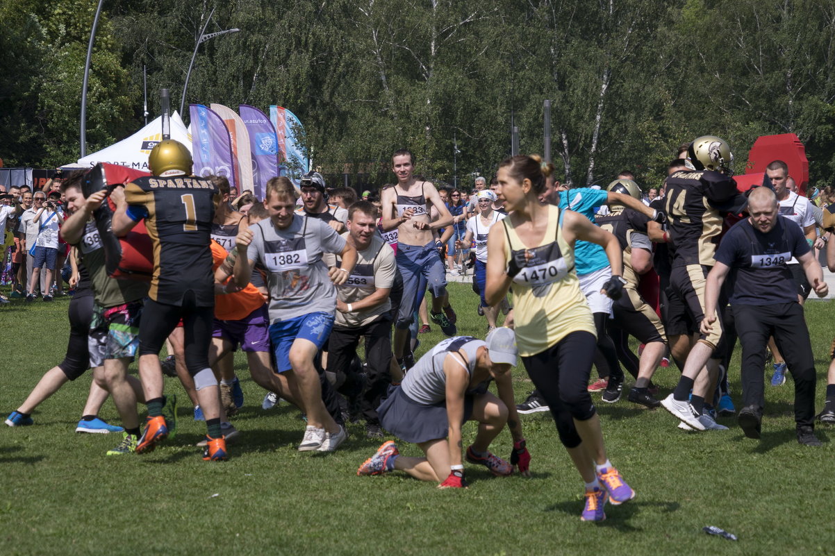 Международная гонка на выживание Tough Viking 2016 в Кузьминках. - Жанна Кедрова