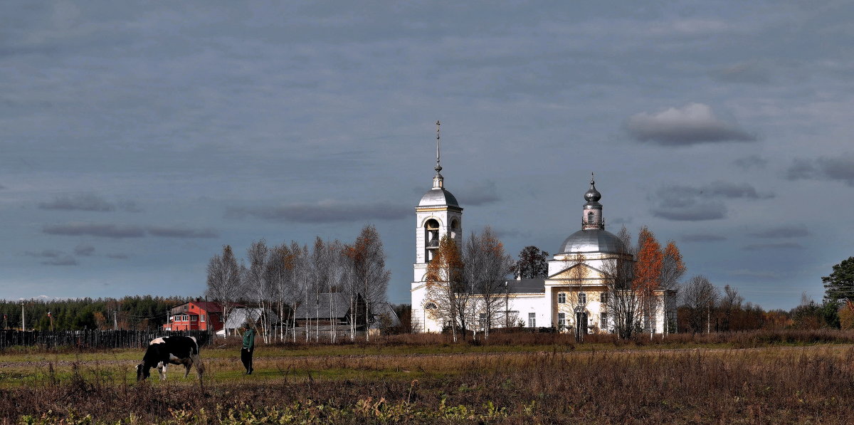 церковь Вознесения Господня в селе Вешки Гусь-Хрустального р-на - АЛЕКСАНДР СУВОРОВ