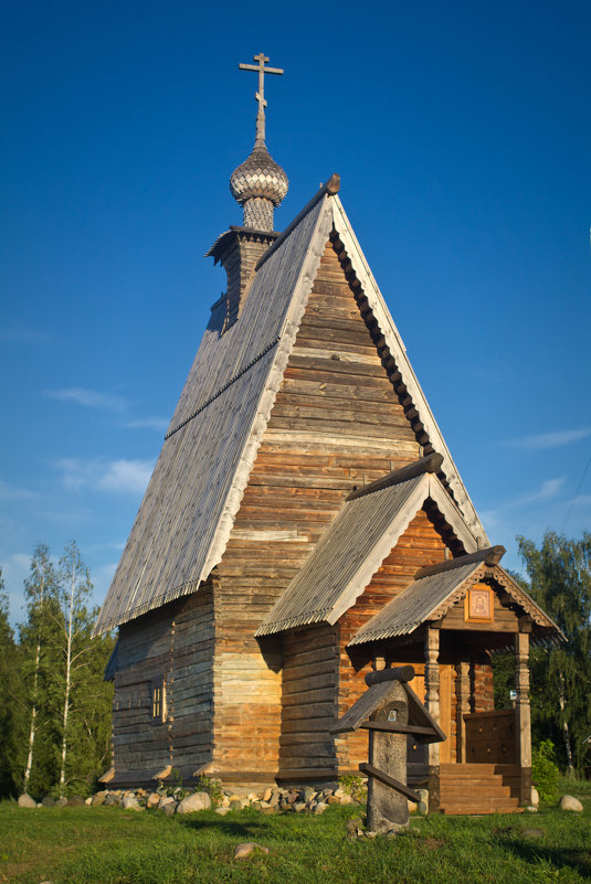 Деревянная Воскресенская церковь г. Плёс Ивановская область - Ирина 