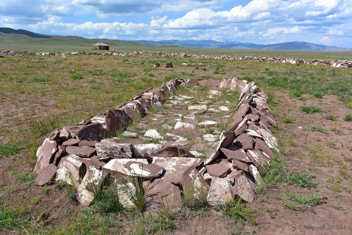 Место раскопок кургана "Аржан2" - Сергей Карцев
