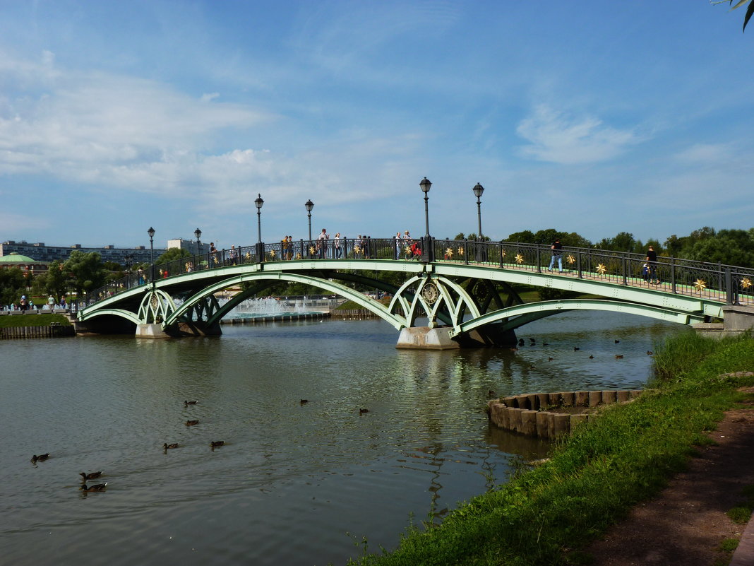 мост в усадьбе  " Царицыно" - Galina Leskova