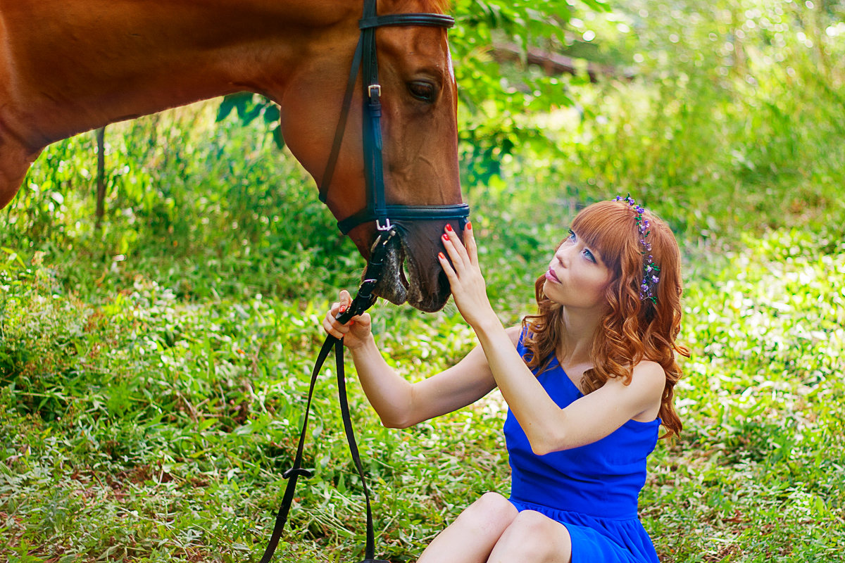 С лошадкой - Екатерина Кузнецова