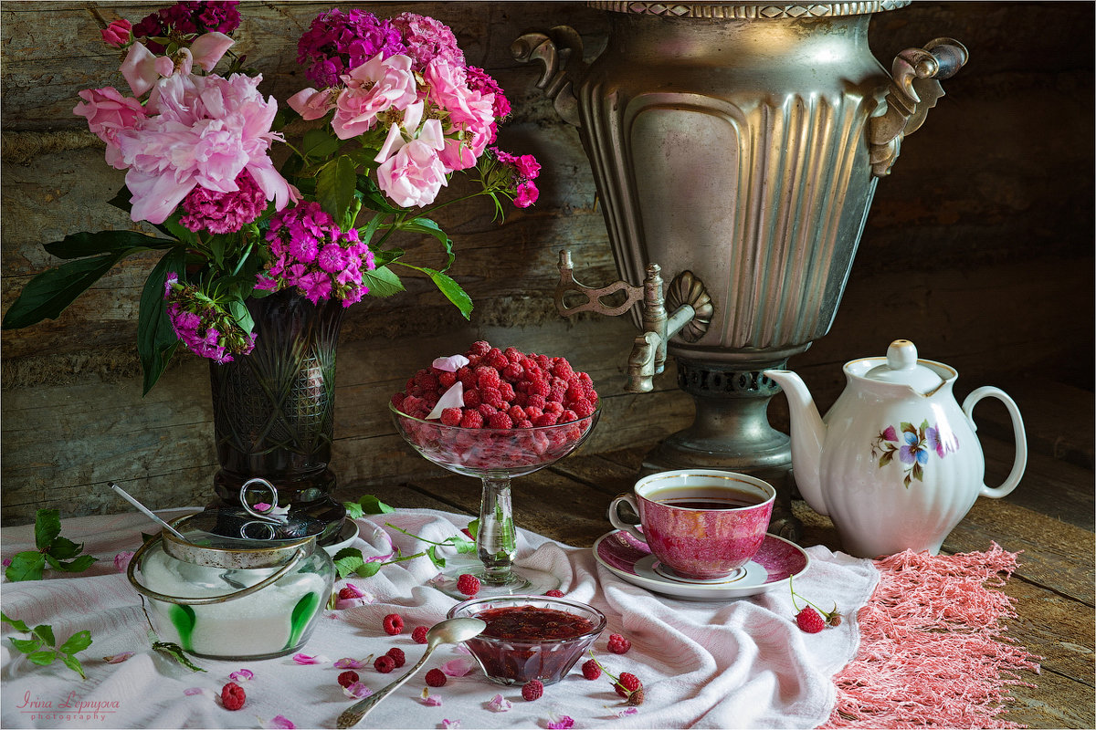 Розовое чаепитие - Ирина Лепнёва