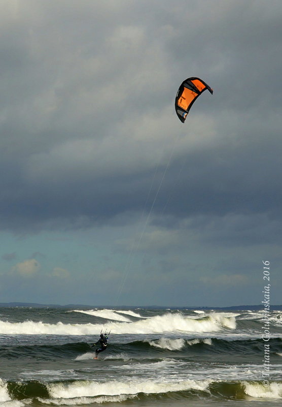 Wind on the Baltic sea. Ветер на Балтике. - Tatiana Golubinskaia