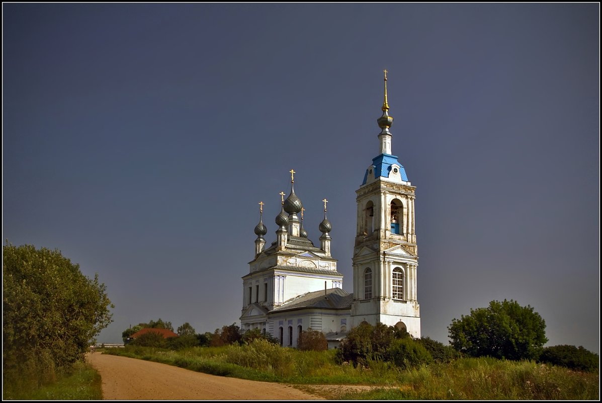 Церковь Рождества Пресвятой Богородицы в Савинском, 1822 - Дмитрий Анцыферов Церковь Рождества Пресвятой Богородицы в Савинском, 1822 - Дмитрий Анцыферов