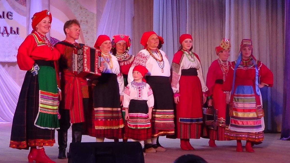 На областном фестивале в г.Семилуки - Надежда Данилова