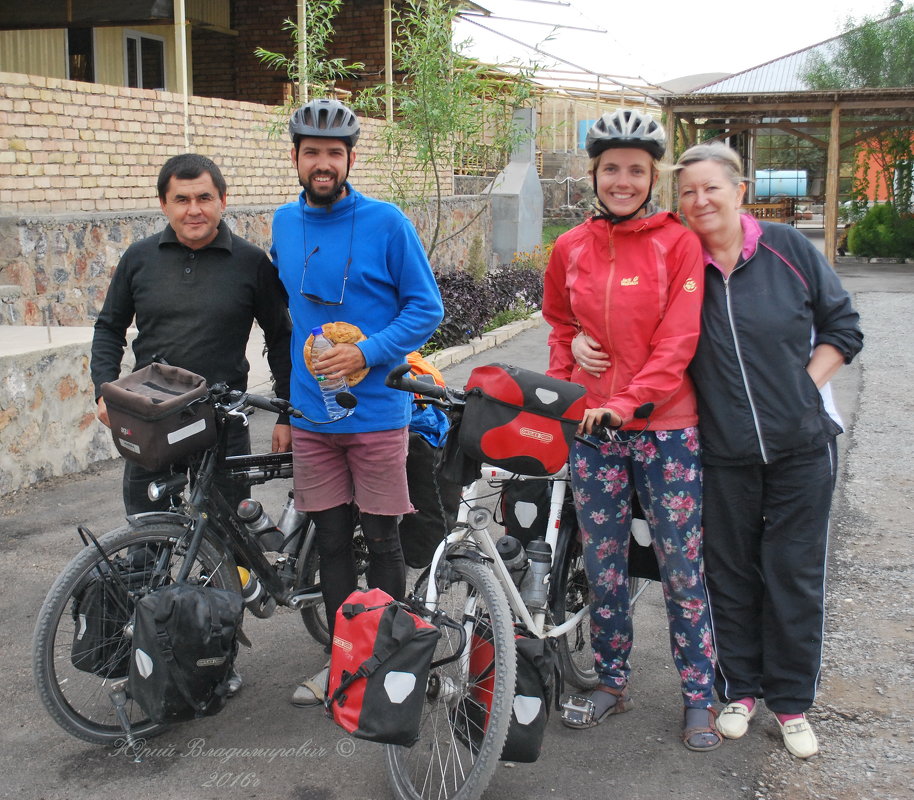 Встреча с вело-туристами из Венгрии - Юрий Владимирович