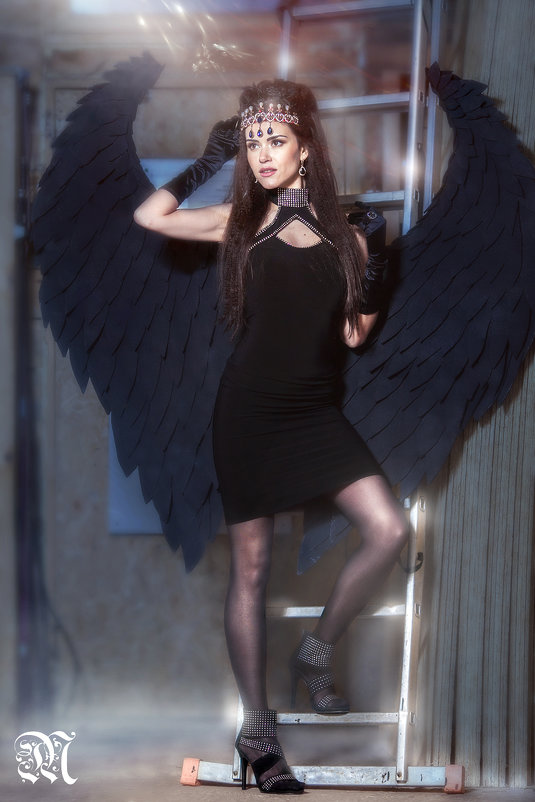 "Black Angel" - Ирина Митрофанова студия Мона Лиза