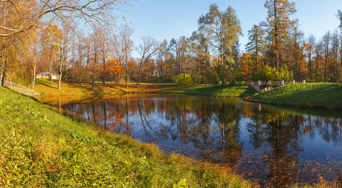 Осень в Екатерининском Парке - Александр Кислицын