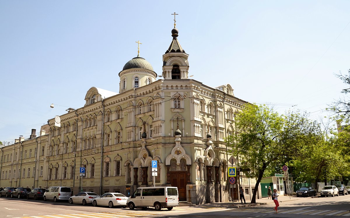Подворье Валаамовского Спасо- преображенского монастыря ( Москва) Построен в 1900-1010 г.г. - Владимир Болдырев