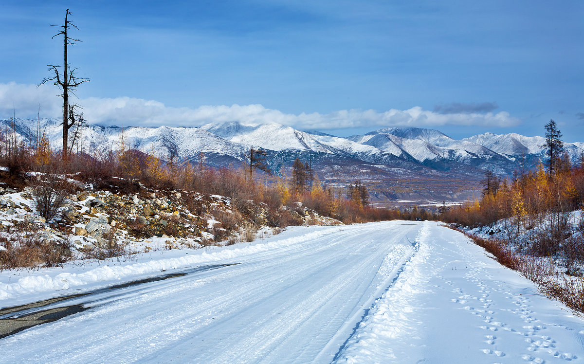 Снежная дорога в горный край - Анатолий Иргл