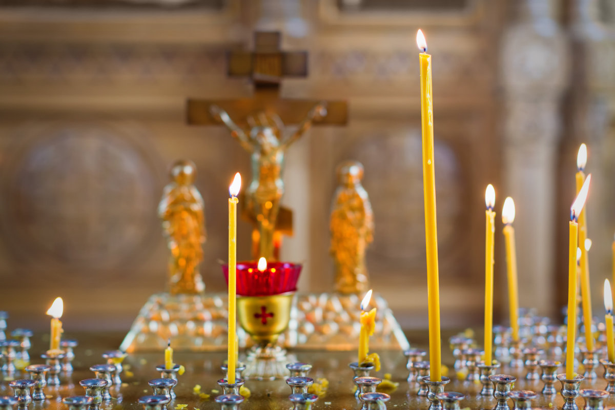 В церкви восковые свечи - Анатолий Тимофеев