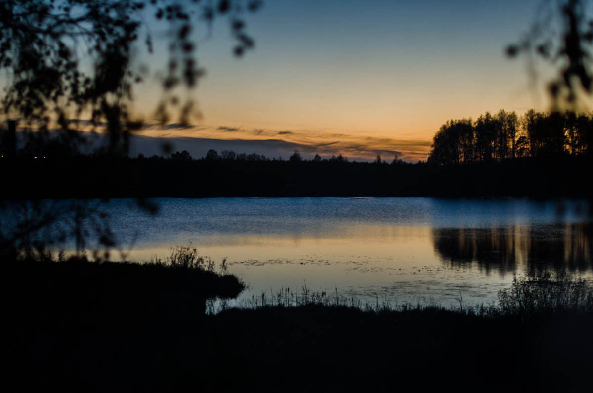 Закат над озером - Юлия Михайлычева